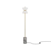 Maytoni KYOTO állólámpa fém, üveg, szürke, arany, fehér, LED, 3000K, 11W, 1300lm - MOD178FL-L11G3K