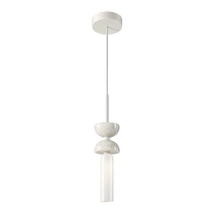 Maytoni KYOTO függeszték fém, márvány, üveg, fehér, G9 - MOD178PL-01W