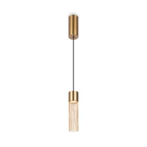 Maytoni IMAGINARY függeszték fém, akrill, arany, LED, 3000K, 5W, 100lm - MOD190PL-L5G3K