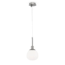 Maytoni ERICH függeszték üveg fehér 1x E14 - MOD221-PL-01-N