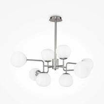 Maytoni ERICH függeszték üveg fehér 8x E14 - MOD221-PL-08-N