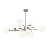 Maytoni ERICH csillár üveg fehér 12x E14 - MOD221-PL-12-N