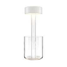 Maytoni AI asztali lámpa üveg, fém, fehér, áttetsző, LED, 2200K-4000K, 3W, 120lm - MOD229TL-L3W3K1