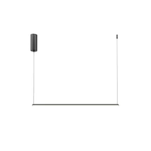 Maytoni HALO függeszték fém, fekete, LED, 3000K-4000K, 10W, 630lm - MOD246PL-L16BK