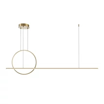 Maytoni HALO függeszték fém, sárgaréz, LED, 2600K-3500K, 40W, 2100lm - MOD247PL-L49BSK