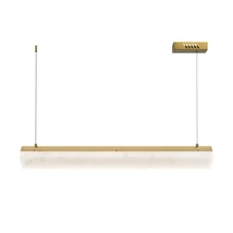 Maytoni PETRA függeszték fém, arany, fehér, LED, 3000K, 35W, 2400lm - MOD250PL-L36BS3K