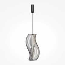 Maytoni SHADOWS függeszték fém, fekete, LED, 20W, 3000K, 1200 Lm - MOD263PL-L20B3K
