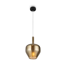 Maytoni DUALITY függeszték fém, üveg, fekete, fehér, E27 - MOD271PL-01B4