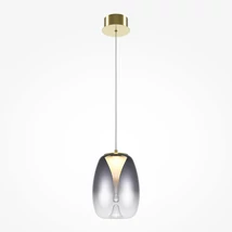 Maytoni SPLASH függeszték fém, üveg, arany, LED, 3000K, 7W, 280lm - MOD282PL-L8G3K