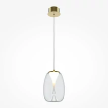Maytoni SPLASH függeszték fém, üveg, arany, áttetsző, LED, 3000K, 7W, 620lm - MOD282PL-L8G3K1