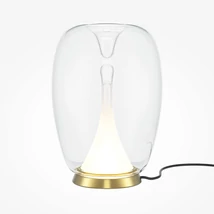 Maytoni SPLASH asztali lámpa fém, üveg, arany, áttetsző, LED, 3000K, 9W, 800lm - MOD282TL-L15G3K1