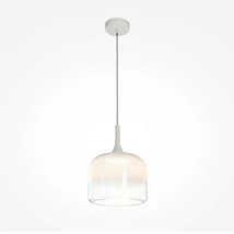 Maytoni SPIRITO függeszték fém, üveg, fehér, LED, 12W, 3000K, 2000 Lm - MOD286PL-L18W3K