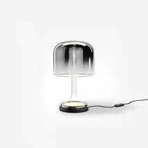 Maytoni SPIRITO asztali lámpa fém, üveg, fekete, füstszín, LED, 13W, 3000K, 1600Lm - MOD286TL-L8B3K