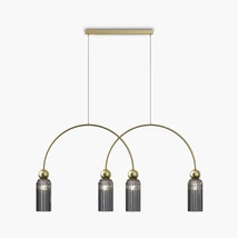 Maytoni ANTIC függeszték fém, üveg, arany, E14 - MOD302PL-04GR