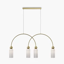 Maytoni ANTIC függeszték fém, üveg, arany, E14 - MOD302PL-04W