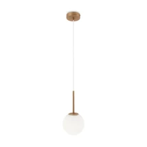 Maytoni Basic form függeszték fém, üveg, arany, fehér, E14 - MOD321PL-01G1