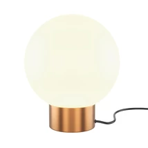 Maytoni BASIC FORM asztali lámpa fém, üveg, arany, fehér, E14 - MOD321TL-01G3