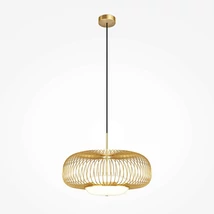 Maytoni LEVITATION függeszték fém, üveg, réz, LED, 20W, 3000K, 500 Lm - MOD376PL-L30G3K