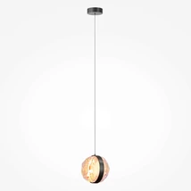 Maytoni MISTERIO függeszték fém, üveg, fekete, LED, 6W, 2700K, 650 Lm - MOD379PL-L6B2.7K