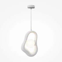 Maytoni OPUS függeszték fém, üveg, fehér, opál, G9 - MOD380PL-01W