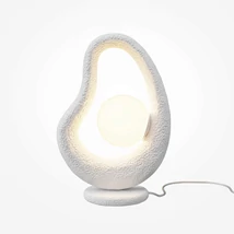 Maytoni OPUS asztali lámpa fém, üveg, fehér, opál, G9 - MOD380TL-01W