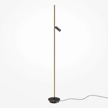 Maytoni THIN állólámpa fém, fekete, LED, 14W, 3000K, 800 Lm - MOD395FL-L28B3K