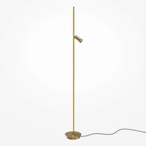 Maytoni THIN állólámpa fém, réz, LED, 14W, 3000K, 800 Lm - MOD395FL-L28BS3K