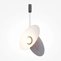 Maytoni EVOLUTION függeszték fém, fekete, LED, 9W, 3000K, 350 Lm - MOD396PL-L10BL3K