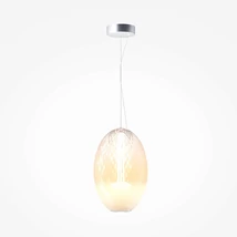 Maytoni BRUMA függeszték fém, üveg, króm, LED, 19W, 2700K, 2500 Lm - MOD397PL-L19CH2.7K