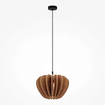 Maytoni CAMBIO függeszték fém, fekete, barna, E27 - MOD398PL-01BR
