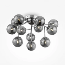Maytoni DALLAS mennyezetlámpa üveg füstös 12x G9 - MOD545PL-12CH