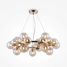 Maytoni DALLAS függeszték üveg borostyán 25x G9 - MOD548PL-25G