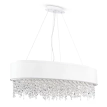 Maytoni MANFRED függeszték szövet fehér 9x E14 - MOD600PL-09W