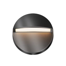 Maytoni MANE kültéri fali lámpa fém, műanyag, fekete, fehér, LED, 3000K, 3W, 100lm, IP54 - O046SL-L3B3K