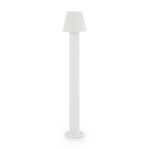 Maytoni Harz kültéri állólámpa fém, fehér, LED, 3000K, 5W, 400lm, IP65 - O421FL-L5W