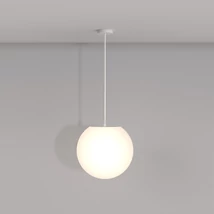 Maytoni Erda kültéri függeszték fém, műanyag, fehér, E27, IP54 - O594PL-01W
