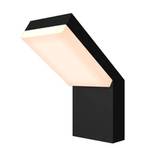 Maytoni Paso kültéri fali lámpa fém, fekete, LED, 3000K, 12W, 865lm, IP54 - O595WL-L12B3K