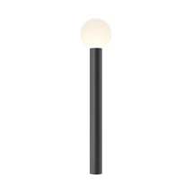 Maytoni BOLD kültéri állólámpa fém, üveg, fekete, fehér, E27, IP54 - O598FL-01B