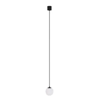 Maytoni LUNA függeszték fém, műanyag, fekete, fehér, LED, 3000K, 5W, 300lm - P039PL-5W3K-10-B