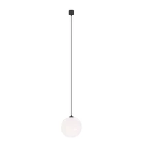 Maytoni LUNA függeszték fém, műanyag, fekete, fehér, LED, 3000K, 5W, 310lm - P039PL-5W3K-20-B