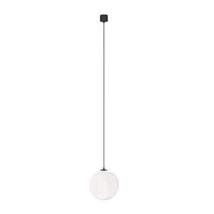 Maytoni LUNA függeszték fém, műanyag, fekete, fehér, LED, 4000K, 5W, 350lm - P039PL-5W4K-20-B