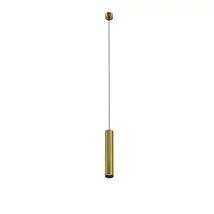 Maytoni FOCUS függeszték fém, sárgaréz, LED, 3000K, 12W, 1000lm - P072PL-L12W3K-BS