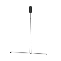 Maytoni SUPERSYMMETRY függeszték fém, fekete, LED, 4000K, 18W, 850lm - P096PL-L11BK1