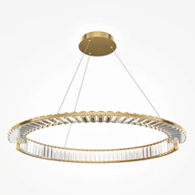 Maytoni KRONE függeszték fém, kristály, réz, áttetsző, LED, 45W, 3000K, 2925 Lm - P097PL-L45BS3K