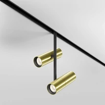 Maytoni ELTI DUO fényforrás Exility mágneses sínrendszerhez fém, fekete, réz, LED, 24W, 1624 Lm - TR005-4-2X12W-DS-BBS