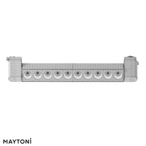 Maytoni POINTS lámpafej 1-fázisú sínrendszerhez fém, műanyag, fehér, LED, 3000K, 10W, 750lm - TR010-1-10W3K-M-W