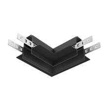 Maytoni Accessories for tracks Exility sarokelem mágneses sínrendszerhez fém, fekete - TRACL034-42B-R