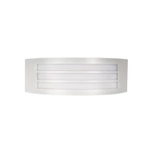 NovaLuce Zenith kültéri fali lámpa fém, műanyag, fehér, E27, IP44 - NL-713115