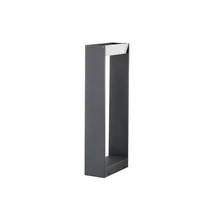 NovaLuce Twin kültéri állólámpa fém, műanyag, szürke, LED, 3000K, 2x5W, 600lm, IP54 - NL-713121
