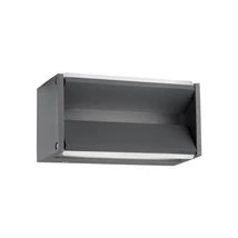 NovaLuce Twin kültéri fali lámpa fém, műanyag, szürke, LED, 3000K, 2x5W, 600lm, IP54 - NL-713122
